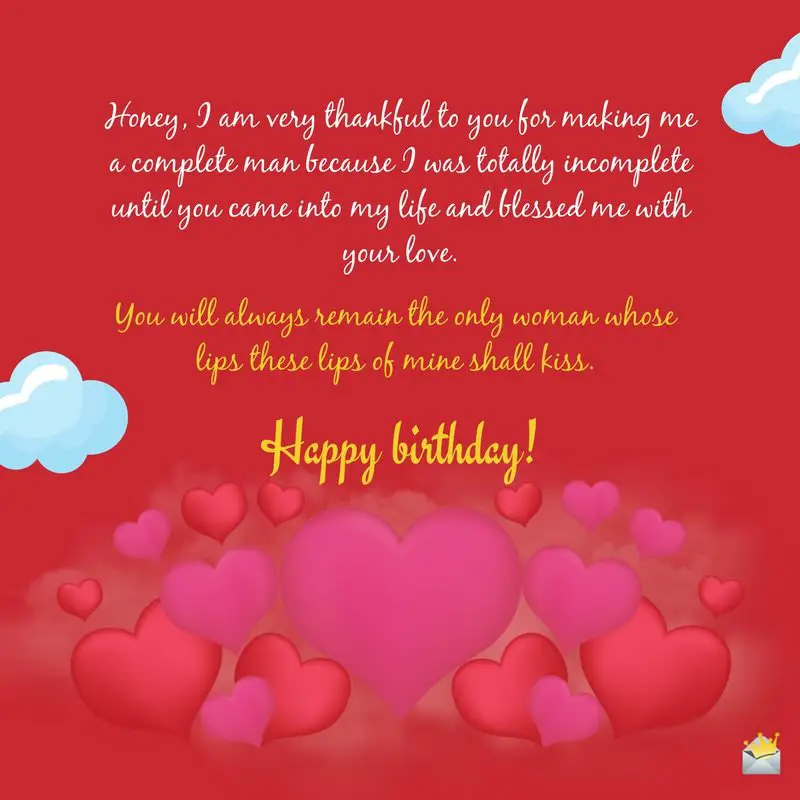 Birthday Wishes For Wife With Love : ♥you are naturally beautiful and ...