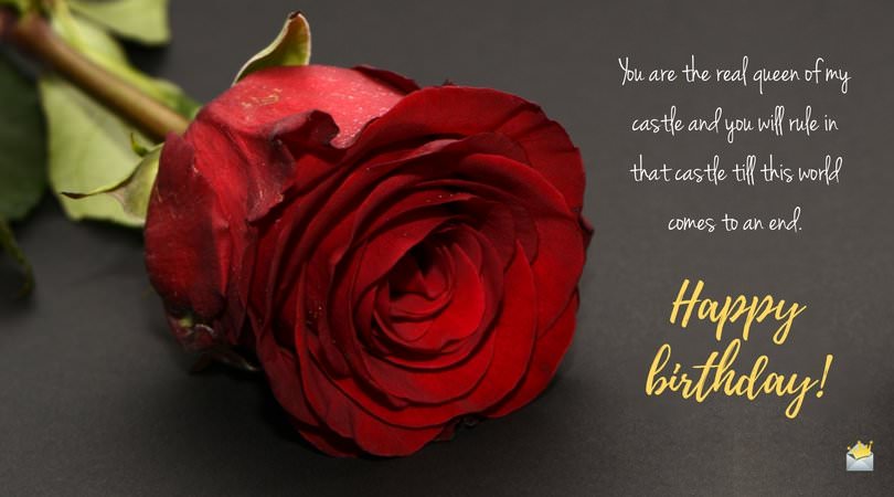 Happy Birthday For Your Wife Romantic Cute Quotes For Her