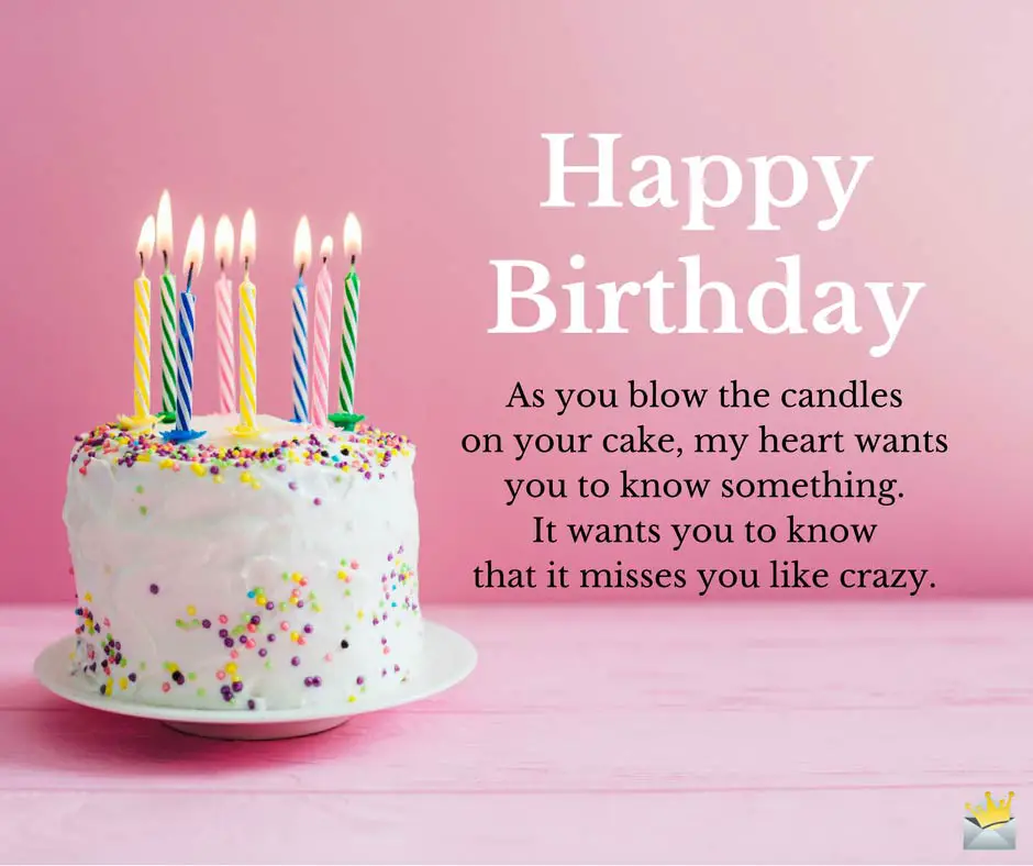 Birthday Greetings For My Ex From A Relationship To A Wish