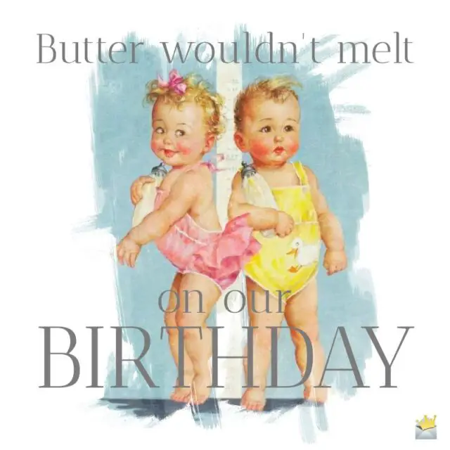 Happy Birthday Messages for Twins