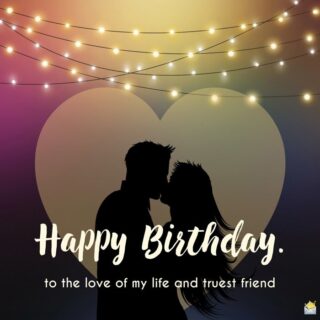 Romantic Birthday Wishes for Lovers : It Takes Two