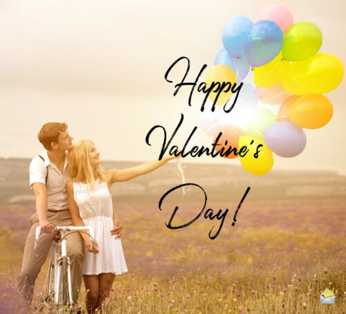 Happy Valentines day wish to share with your love.