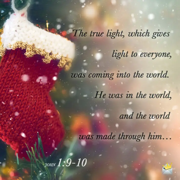 Christmas Bible Verses  Words for the Season