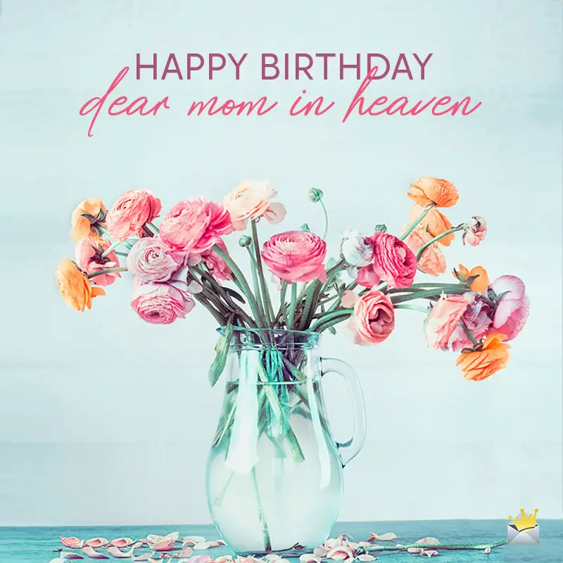 Happy Birthday Mom Wish You Were Here - werohmedia