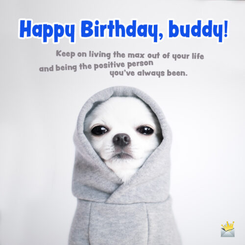 Funny birthday image for best friend.