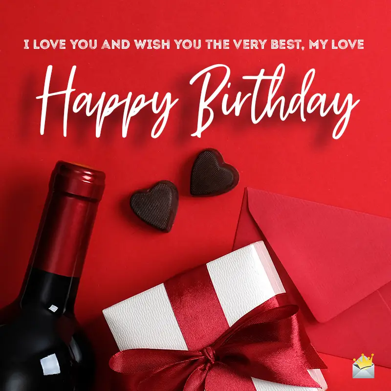 happy birthday love message