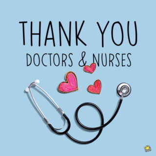 30 Thank You Messages for Doctors and Nurses